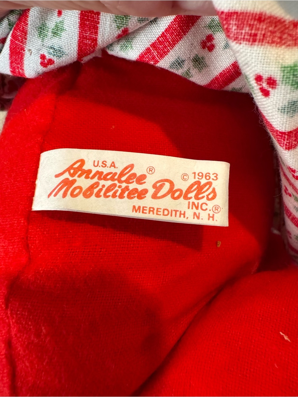 Vintage Annalee Mobilitee 11” Santa & Mrs Claus Basket Centerpiece Set 1971 - Picture 8 of 12